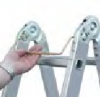 Комбинированная шарнирная лестница KRAUSE STABILO с перекладинами (Германия) - Сантех-Урал