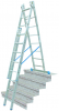 Универсальная лестница из трёх частей, 3 х 10 с доп. функцией, серия STABILO(Германия) - Сантех-Урал