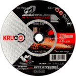 Диск отрезной по металлу KRUGO 230х1,6х22,23mm, KQP23016  - Сантех-Урал