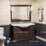 Комплект мебели OPADIRIS с зеркалом Риспекто 120, Орех антикварный (Нагал) - Сантех-Урал