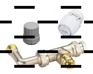 Вентиль для радиатора Danfoss Комплект терморег. RA-KE/RA2994 Ду 15 - Сантех-Урал
