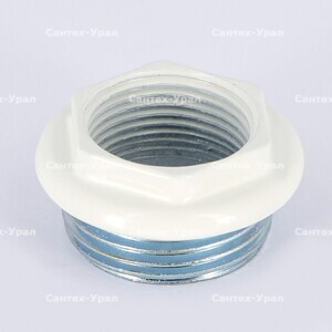 Переходник для радиаторов с силиконовой прокладкой TORIDO 1"х3/4" левый - Сантех-Урал