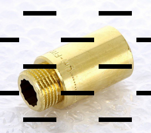 Удлинитель HB 40 мм х 1/2' - Сантех-Урал