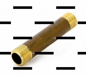 Удлинитель НН 100 мм х 1/2' - Сантех-Урал