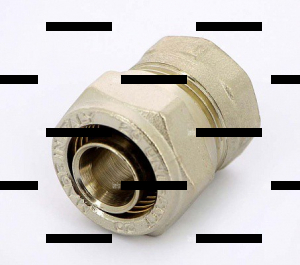 Муфта В 20x1/2' - Сантех-Урал