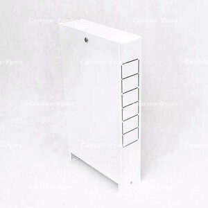 Шкаф коллекторный металлический накладной UNI-FITT 704х651-691х120 - Сантех-Урал
