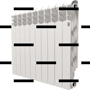 Радиатор алюминиевый ROYAL THERMO Revolution 500/80 10 секций - Сантех-Урал