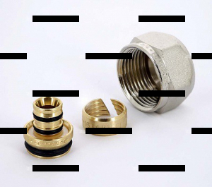 Соединитель В (евроконус) 16x3/4' - Сантех-Урал