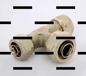 Тройник 16x20x16 - Сантех-Урал