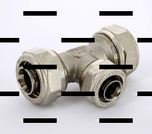 Тройник 26x20x26 - Сантех-Урал