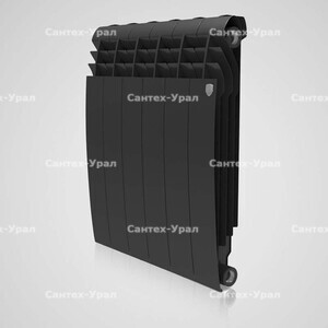 Радиатор биметаллический ROYAL THERMO BiLiner Noir Sable 500 10 секций - Сантех-Урал