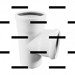 Тройник max flow c гидравлически оптимизированным радиусом изгиба 110/110/87° - Сантех-Урал