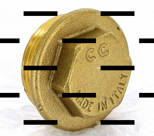 Заглушка H 1 1/4' - Сантех-Урал