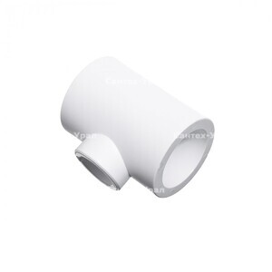 Тройник полипропиленовый переходной 25/20/25 мм серый - Сантех-Урал