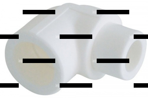 Угольник полипропиленовый переходной 90° (внутр.-наружн.) 25 мм  - Сантех-Урал