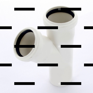 Тройник 45° Raupiano Plus REHAU d50 - Сантех-Урал