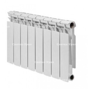 Алюминиевый радиатор STI RUS 500 80 10 секций - Сантех-Урал