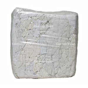 Ветошь белая(постель) в брикетах 10 кг. цена за кг. - Сантех-Урал