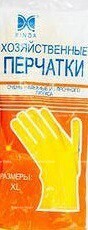 Перчатки хозяйственные, размер L (9) - Сантех-Урал