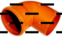 Отвод наружный ПП 110/90 - Сантех-Урал