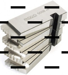 Резьбонарезная быстрорежущая правая гребенка BSPP 1"-2"-11 66810 Ridgid - Сантех-Урал