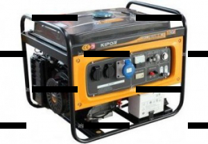 Генератор бензиновый KGE6500E, Kipor - Сантех-Урал
