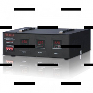 Стабилизатор трехфазный АСН-3000/3-ЭМ, Resanta (63/4/1) - Сантех-Урал