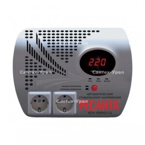 Стабилизатор релейный с цифровым дисплеем АСН-1000Н2/1-Ц Lux, Resanta (63/6/13) - Сантех-Урал