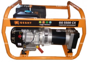 Генератор бензиновый GG5500CX, Gesht - Сантех-Урал