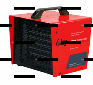 Тепловая пушка электрическая BORA KERAMIK 33M, Fubag - Сантех-Урал