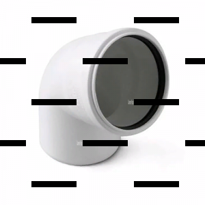 Отвод 67°  PRO AQUA Stilte  - Сантех-Урал